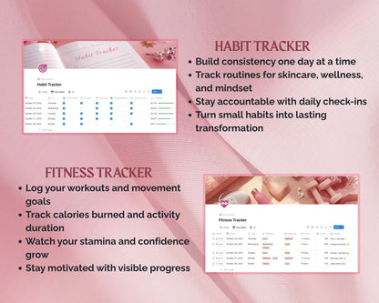 Glow Up Tracker 2.0 – Your Ultimate Transformation Companion